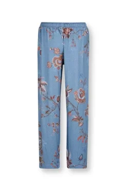 Strandmode|Pip Studio Lange Hose Cece Fiore Blau