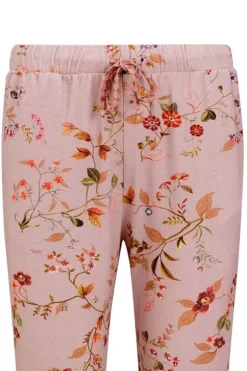 Hosen|Pip Studio Lange Hose Kawai Flower Hell Rosa