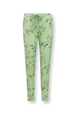 Hosen|Pip Studio Lange Hose Kawai Flower Hell Grun