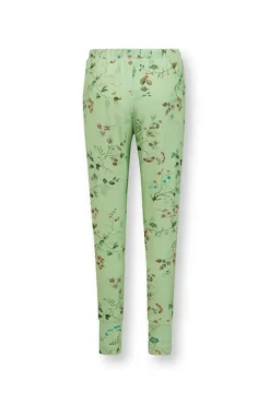 Hosen|Pip Studio Lange Hose Kawai Flower Hell Grun