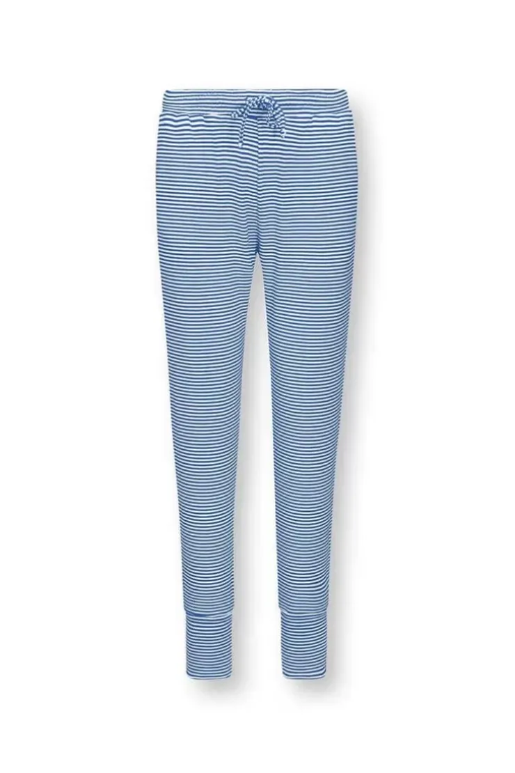 Hosen|Pip Studio Lange Hose Little Sumo Stripe Kobalt Blau