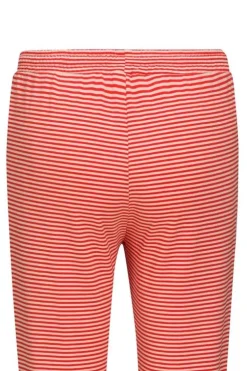 Hosen|Pip Studio Lange Hose Little Sumo Stripe Koralle Rot