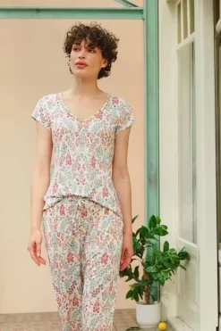Strandmode|Pip Studio Lange Hose Primavera Weis