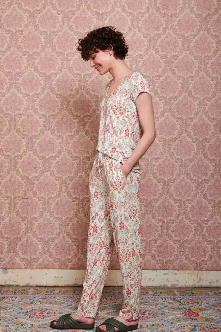 Strandmode|Pip Studio Lange Hose Primavera Weis