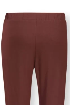 Hosen|Pip Studio Lange Hose Solid Terra Rot