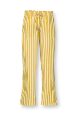 Hosen|Pip Studio Lange Hose Sumo Stripe Gelb