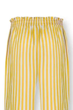 Hosen|Pip Studio Lange Hose Sumo Stripe Gelb