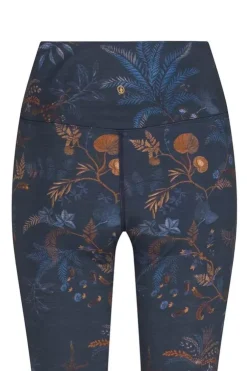 Leggings|Pip Studio Lange Sport Schlaghose Isola Dunkel Blau