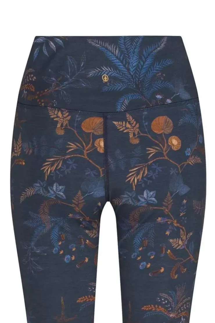 Leggings|Pip Studio Lange Sport Schlaghose Isola Dunkel Blau