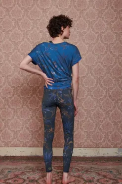 Sporthose|Pip Studio Lange Sportleggings Isola Dunkel Blau