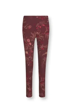 Sporthose|Pip Studio Lange Sportleggings Isola Dunkel Rot