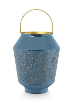 Sale Laterne|Pip Studio Laterne Emailliert 29 Cm Blau