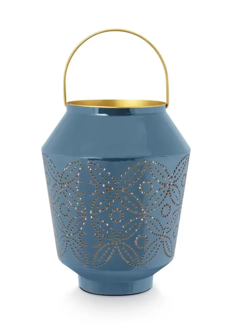 Sale Laterne|Pip Studio Laterne Emailliert 29 Cm Blau