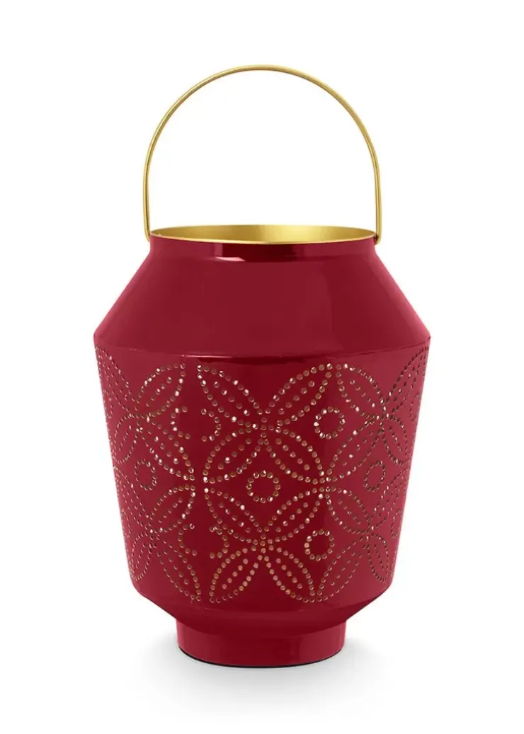 Sale Laterne|Pip Studio Laterne Emailliert Dunkel 29 Cm Rosa
