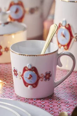 Porzellan Sets|Pip Studio Love Birds Fruhstuck Set/7 Weis