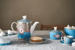 Teekannen|Pip Studio Love Birds Teekanne Medium Blau/Khaki Mehrfarbig