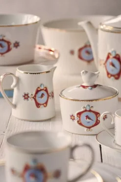 Teekannen|Pip Studio Love Birds Teekanne Medium Weis
