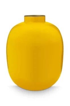 Grose Vasen|Pip Studio Metall Vase 32Cm Gelb