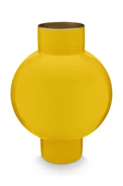 Grose Vasen|Pip Studio Metall Vase 24Cm Gelb