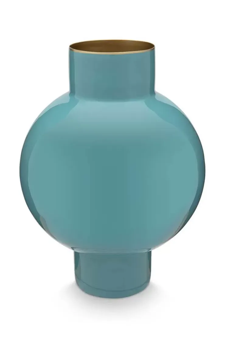 Grose Vasen|Pip Studio Metall Vase 24Cm Grun