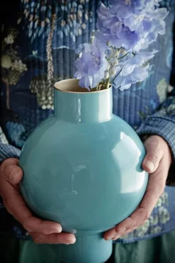 Grose Vasen|Pip Studio Metall Vase 24Cm Grun
