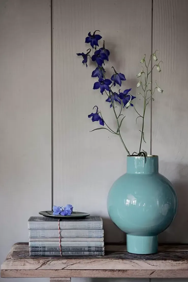 Grose Vasen|Pip Studio Metall Vase 24Cm Grun