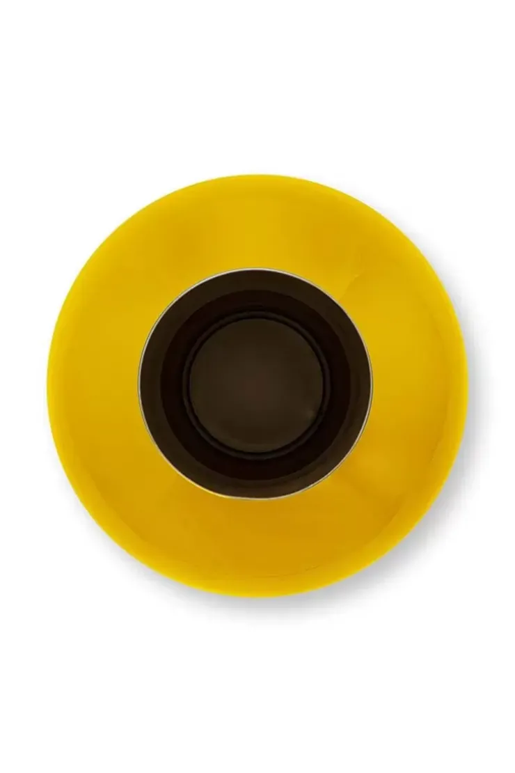 Grose Vasen|Pip Studio Metall Vase 40Cm Gelb