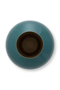 Grose Vasen|Pip Studio Metall Vase Dunkel 40 Cm Grun