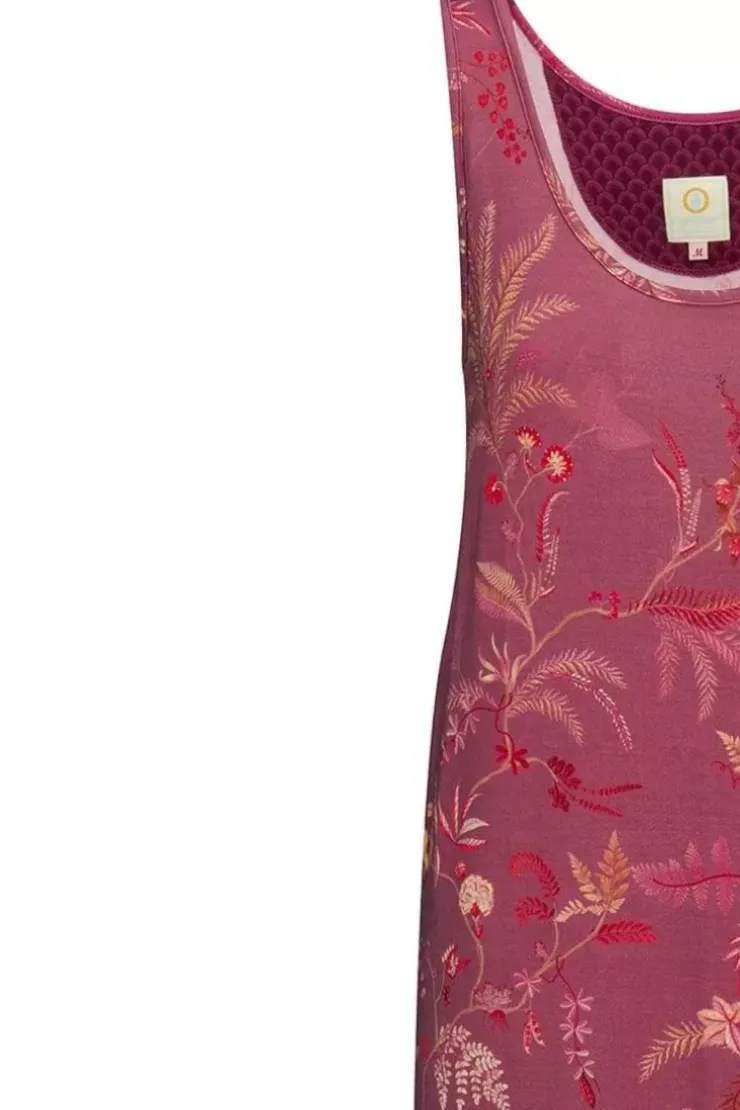 Nachthemden|Pip Studio Nachthemd Armellos Isola Rosa
