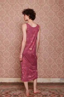 Nachthemden|Pip Studio Nachthemd Armellos Isola Rosa