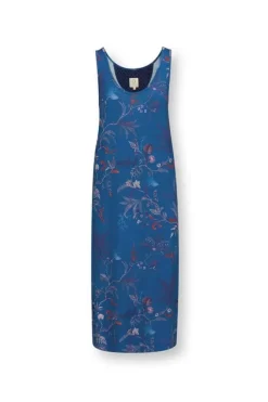 Nachthemden|Pip Studio Nachthemd Armellos Isola Blau