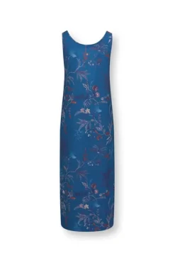 Nachthemden|Pip Studio Nachthemd Armellos Isola Blau