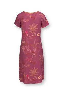 Nachthemden|Pip Studio Nachthemd Kurze Armeln Isola Rosa