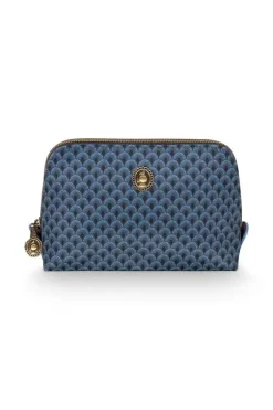 Kosmetiktasche|Pip Studio Necessaire Klein Suki Blau