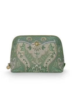 Kosmetiktasche|Pip Studio Necessaire Medium Kyoto Festival Grun