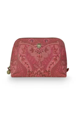 Kosmetiktasche|Pip Studio Necessaire Medium Kyoto Festival Dunkel Rosa