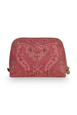 Kosmetiktasche|Pip Studio Necessaire Medium Kyoto Festival Dunkel Rosa