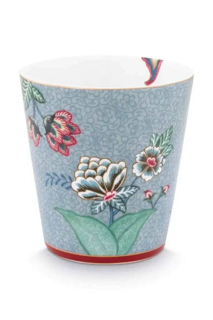 Porzellan Sets|Pip Studio Oriental Flower Festival Set/4 Tassen Blau