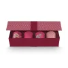 Porzellan Sets|Pip Studio Oriental Flower Festival Set/4 Tassen Dunkel Rosa