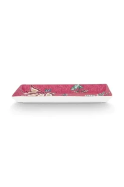 Porzellan Sets|Pip Studio Oriental Flower Festival Set/6 Sushi Dunkel Rosa