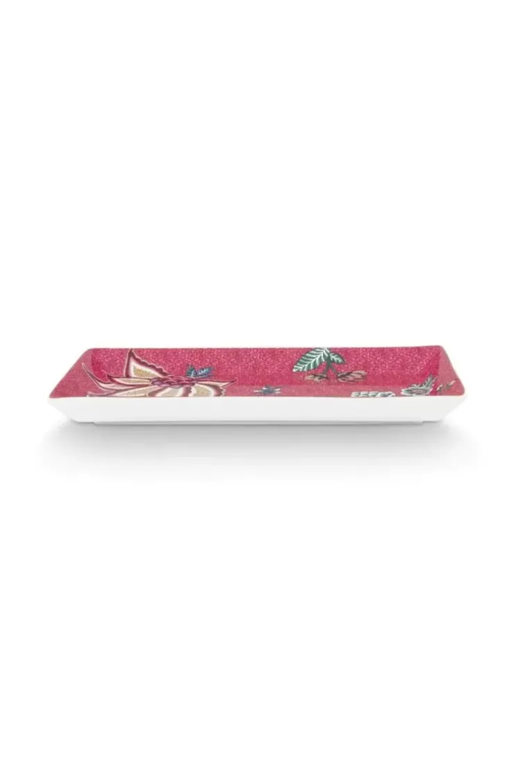 Porzellan Sets|Pip Studio Oriental Flower Festival Set/6 Sushi Dunkel Rosa