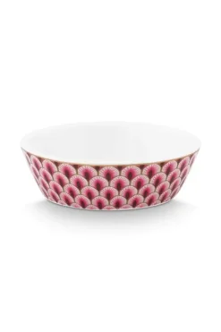Porzellan Sets|Pip Studio Oriental Flower Festival Set/6 Sushi Dunkel Rosa