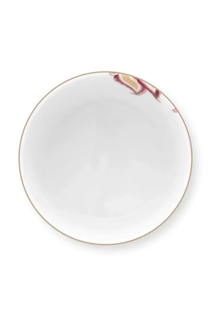 Porzellan Sets|Pip Studio Oriental Flower Festival Set/4 Schalen Dunkel 12Cm Rosa