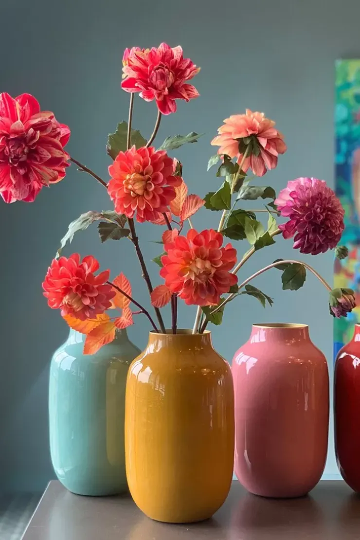 Grose Vasen|Pip Studio Ovale Metall Vase 30 Cm Gelb