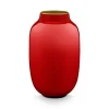 Sale Kleine Vasen|Pip Studio Ovale Mini Vase Rot 14 Cm