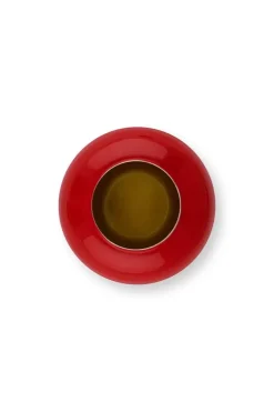 Sale Kleine Vasen|Pip Studio Ovale Mini Vase Rot 14 Cm