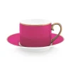 Tasse & Untertasse|Pip Studio Pip Chique Cappuccino Tasse & Untertasse Rosa