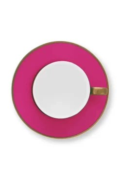 Tasse & Untertasse|Pip Studio Pip Chique Cappuccino Tasse & Untertasse Rosa