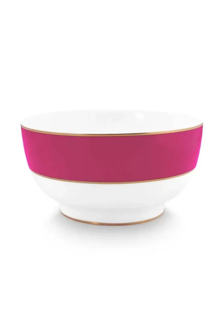 Salatschüsseln|Pip Studio Pip Chique Schale 20.5Cm Rosa