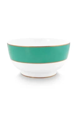 Salatschüsseln|Pip Studio Pip Chique Schale 20.5Cm Grun